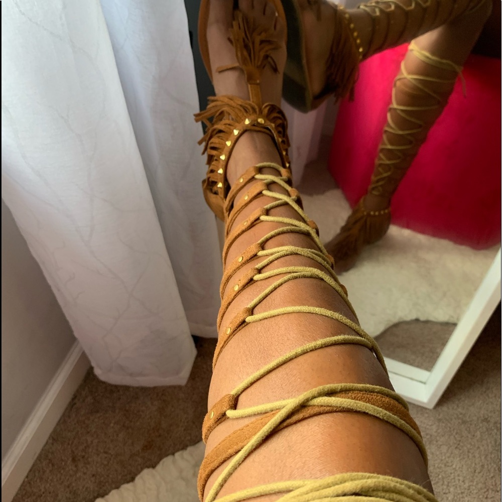 Bohemian Leg Sandals